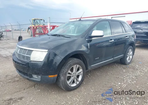 2010 Lincoln Mkx z USA, uszkodzony, nr VIN 2LMDJ6JC3ABJ30834